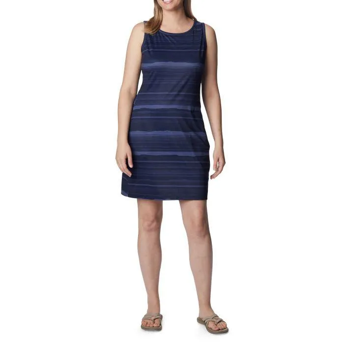 Columbia Chill River Printed jurk dames nocturnal horizons stripe