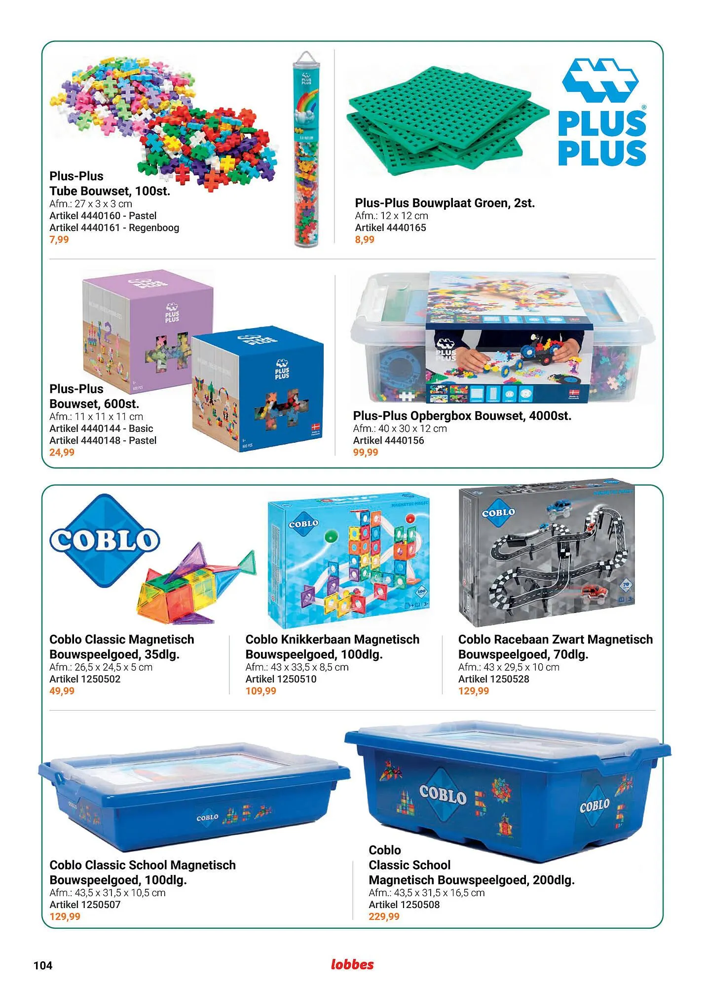 Lobbes folder van 5 september tot 5 december 2025 - Folder pagina 106