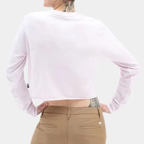 Vans Wm Junior V Ls Crop Paars