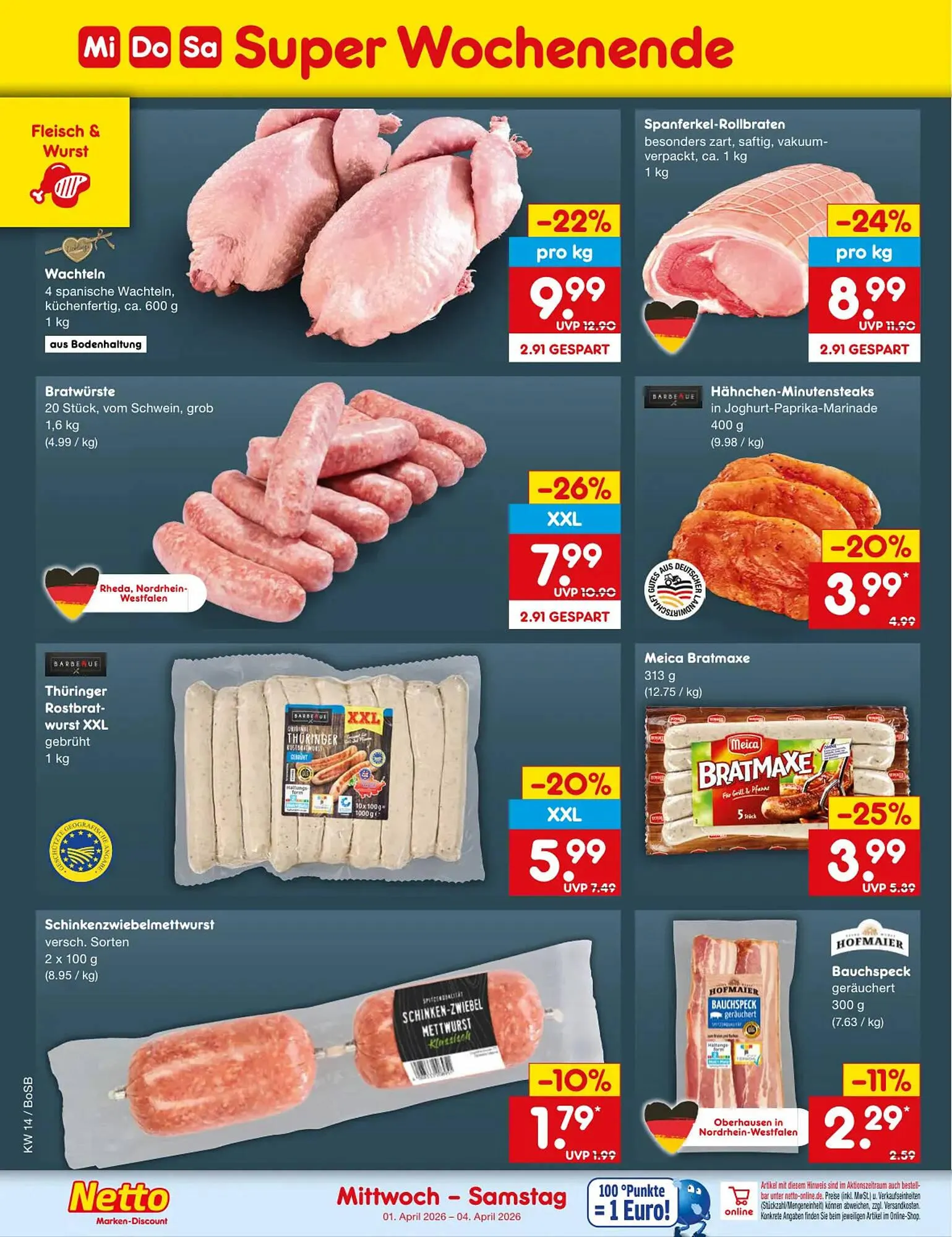 Netto Marken-Discount DE folder van 30 maart tot 4 april 2026 - Folder pagina 52
