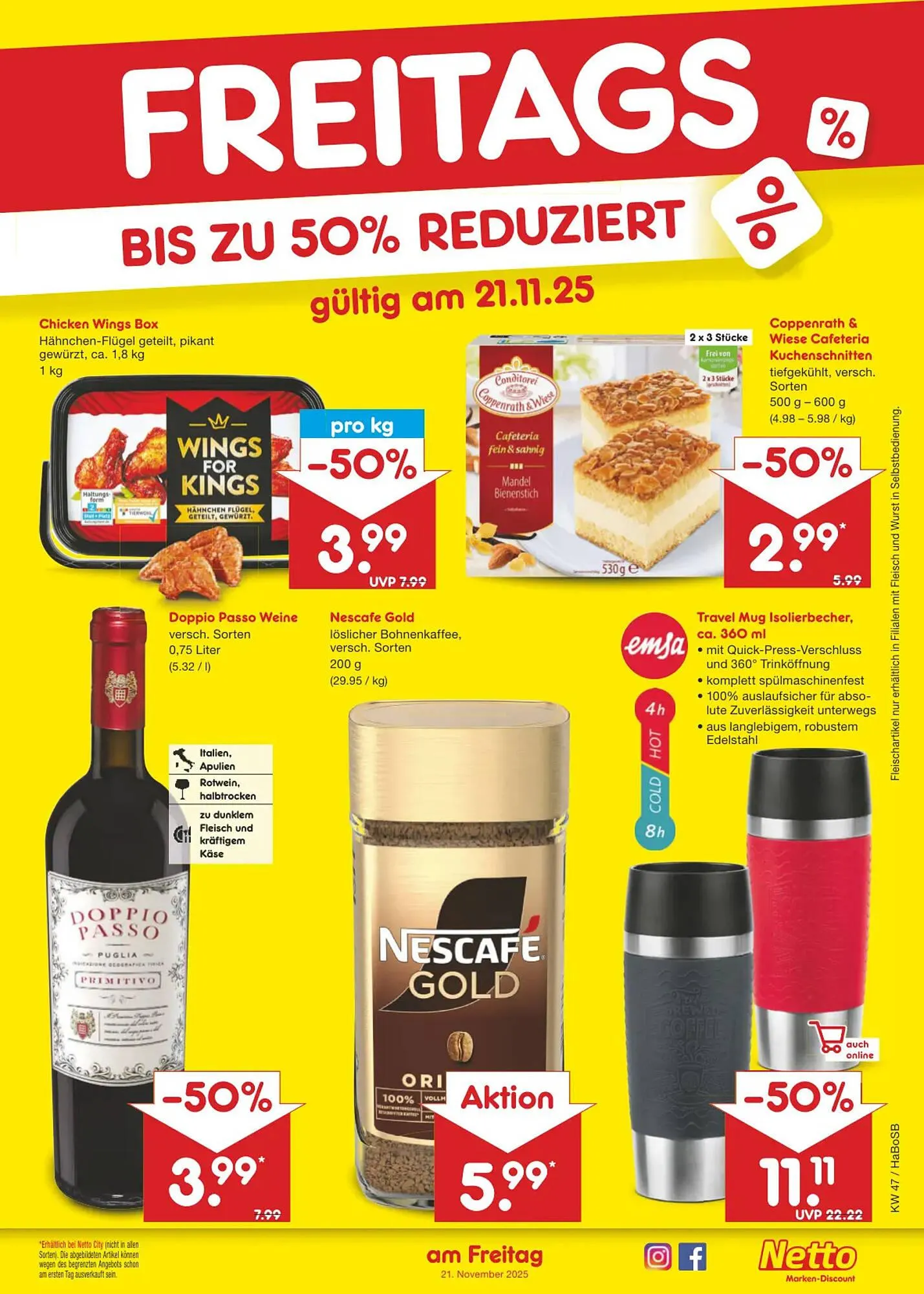 Netto Marken-Discount DE folder van 17 november tot 22 november 2025 - Folder pagina 45