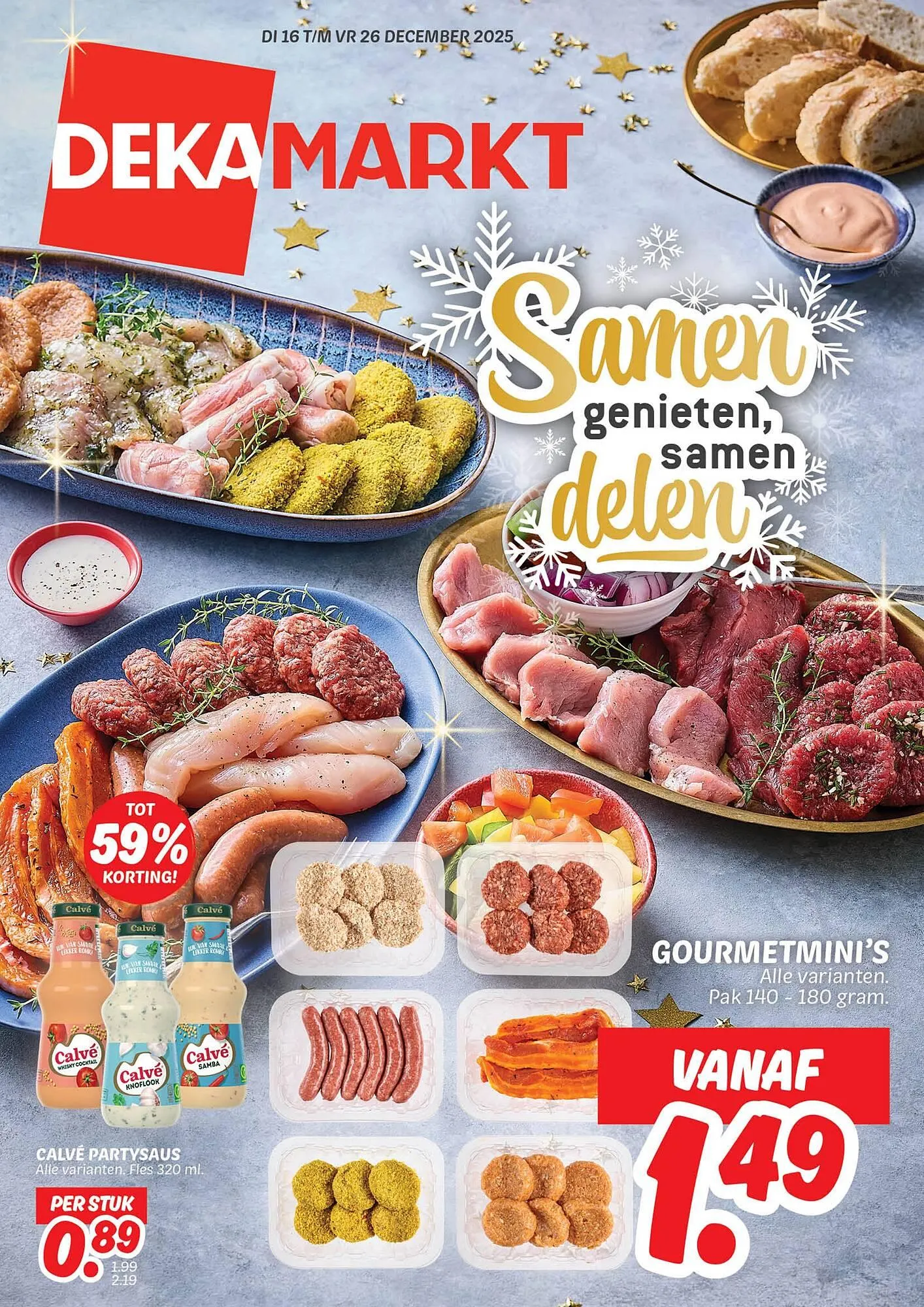 Dekamarkt folder van 16 december tot 26 december 2025 - Folder pagina 1