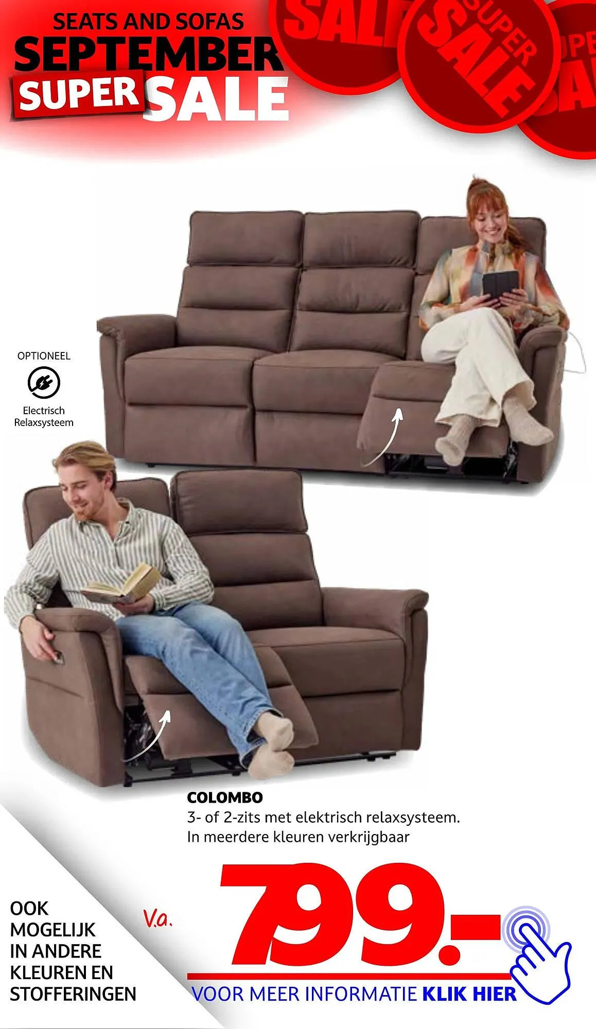 Seats and Sofas folder van 31 augustus tot 30 september 2025 - Folder pagina 21