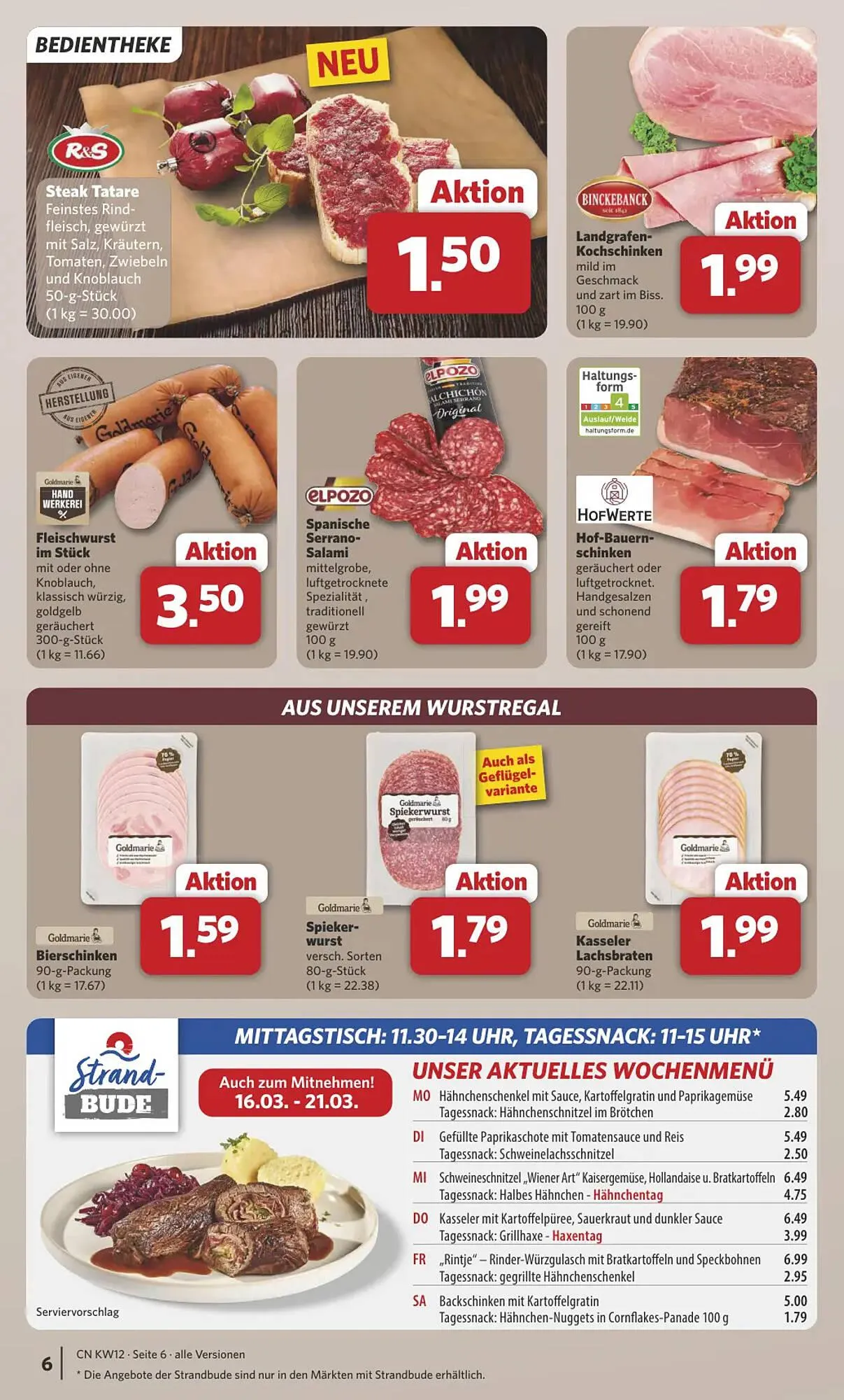 Combi Markt DE folder van 16 maart tot 21 maart 2026 - Folder pagina 6