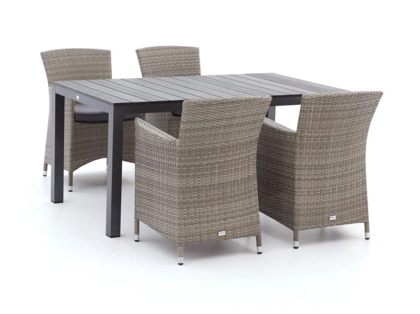 Forza Barga/Fidenza 160cm dining tuinset 5-delig