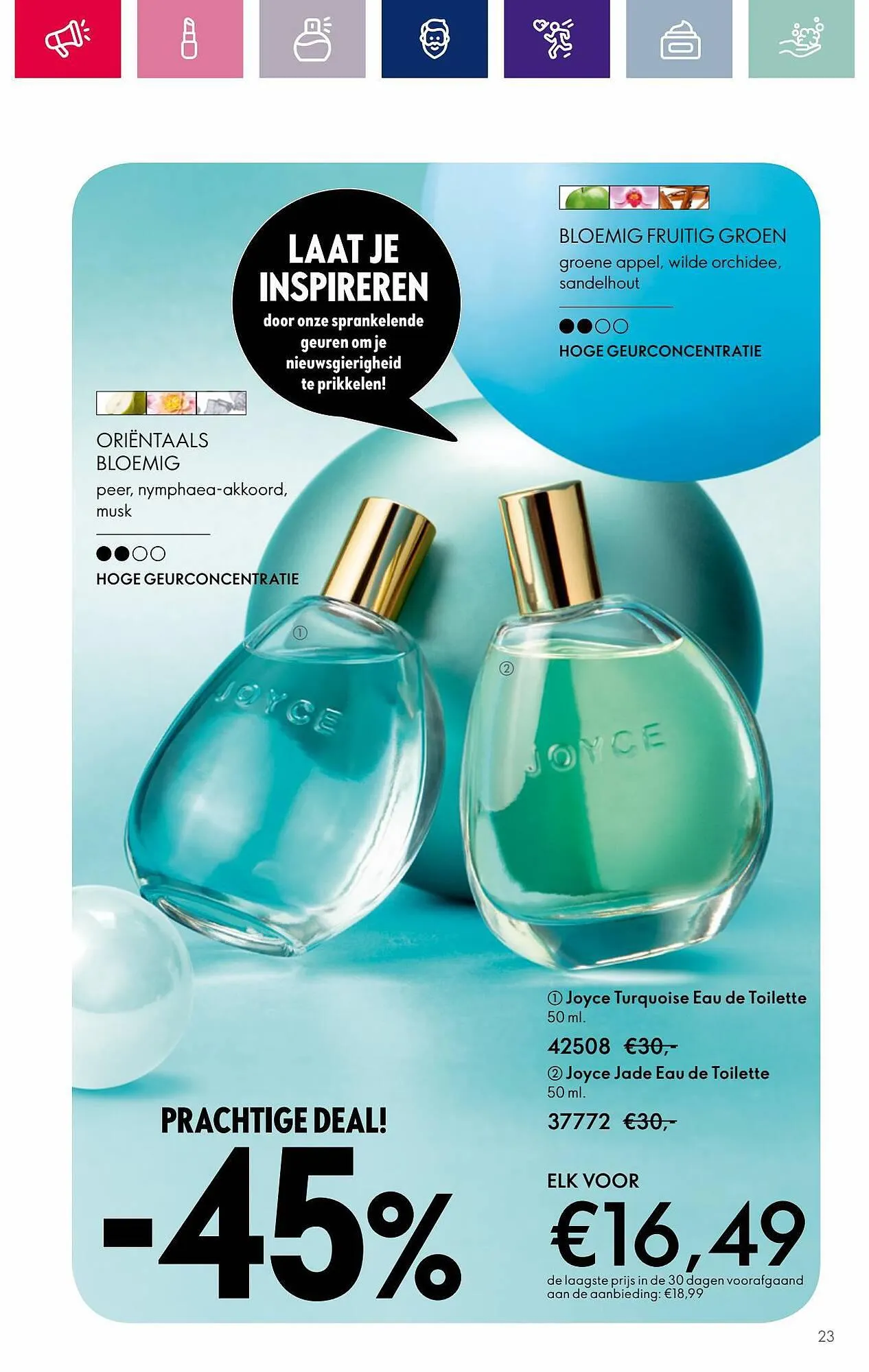 Oriflame folder van 25 oktober tot 7 november 2023 - Folder pagina 23