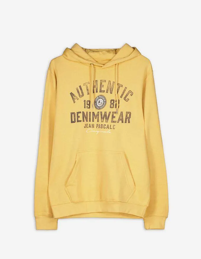 Sweat à capuche - Message imprimé