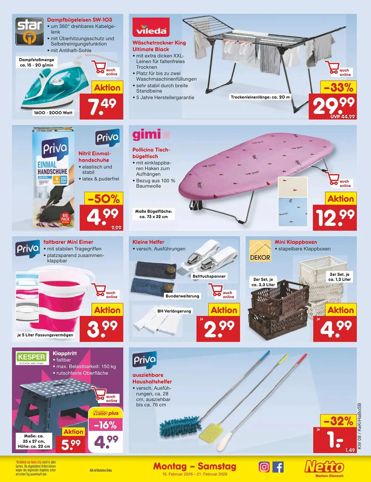 Netto Marken-Discount DE folder van 16 februari tot 21 februari 2026 - Folder pagina 31