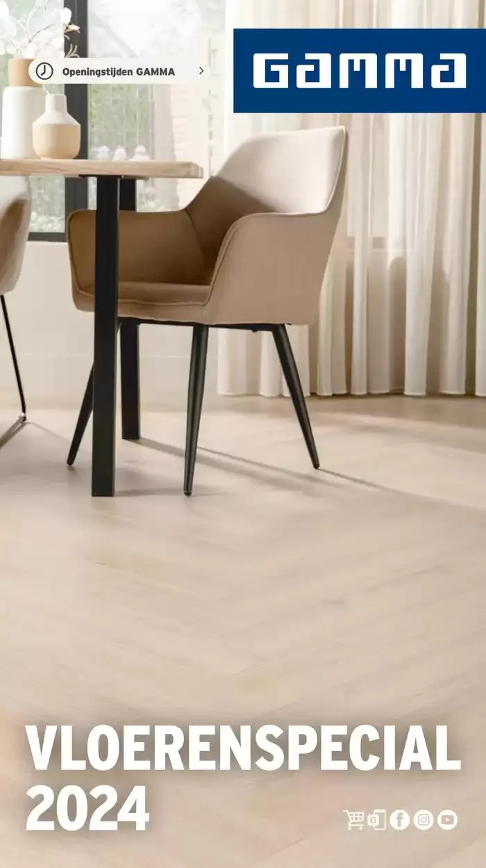 Vloerspecial van 28 april tot 31 januari 2025 - Folder pagina 1