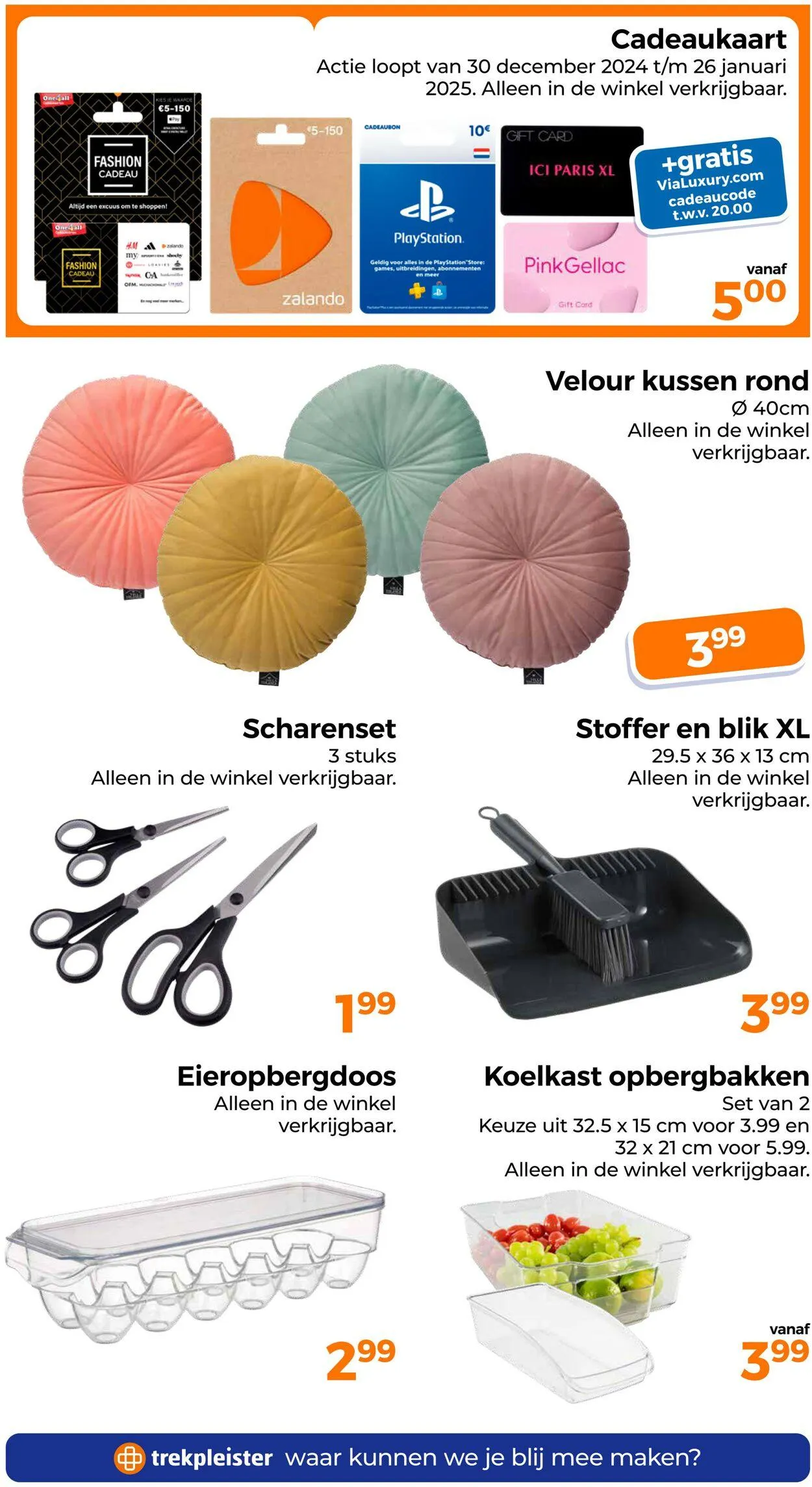 Trekpleister Actuele folder van 24 januari tot 5 januari 2026 - Folder pagina 39