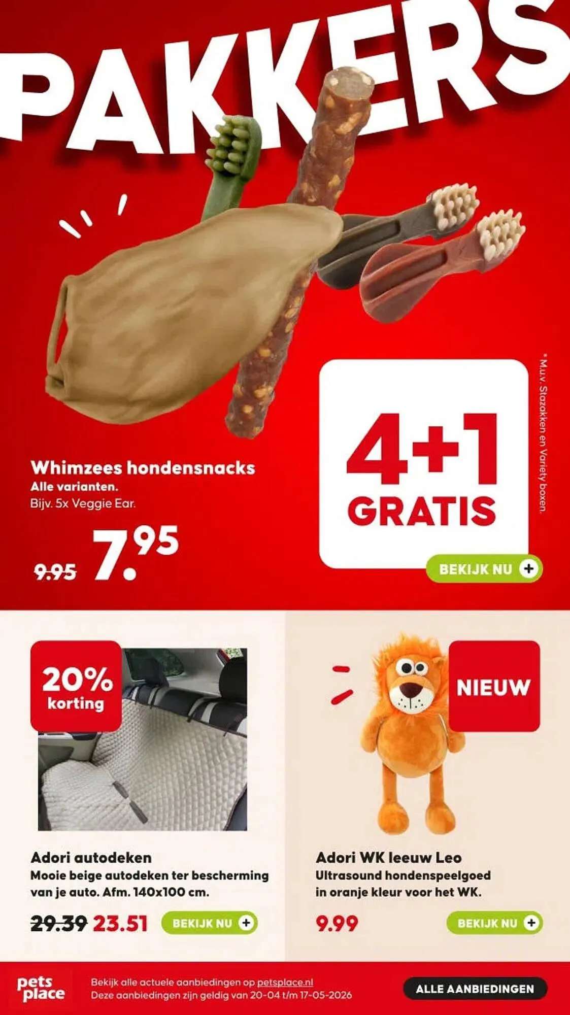 Pets Place folder van 20 april tot 17 mei 2026 - Folder pagina 4