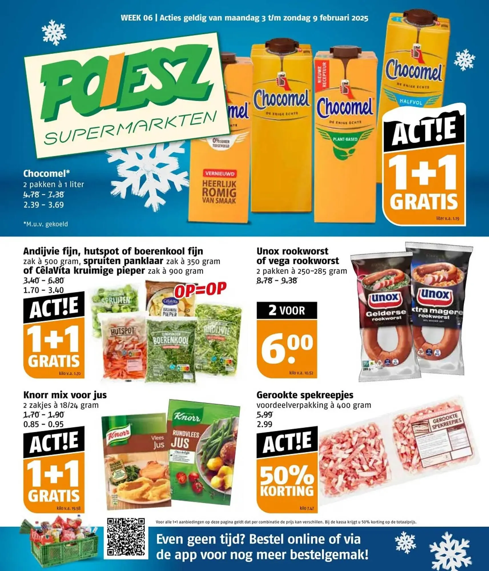 Poiesz folder van 3 februari tot 9 februari 2025 - Folder pagina 1