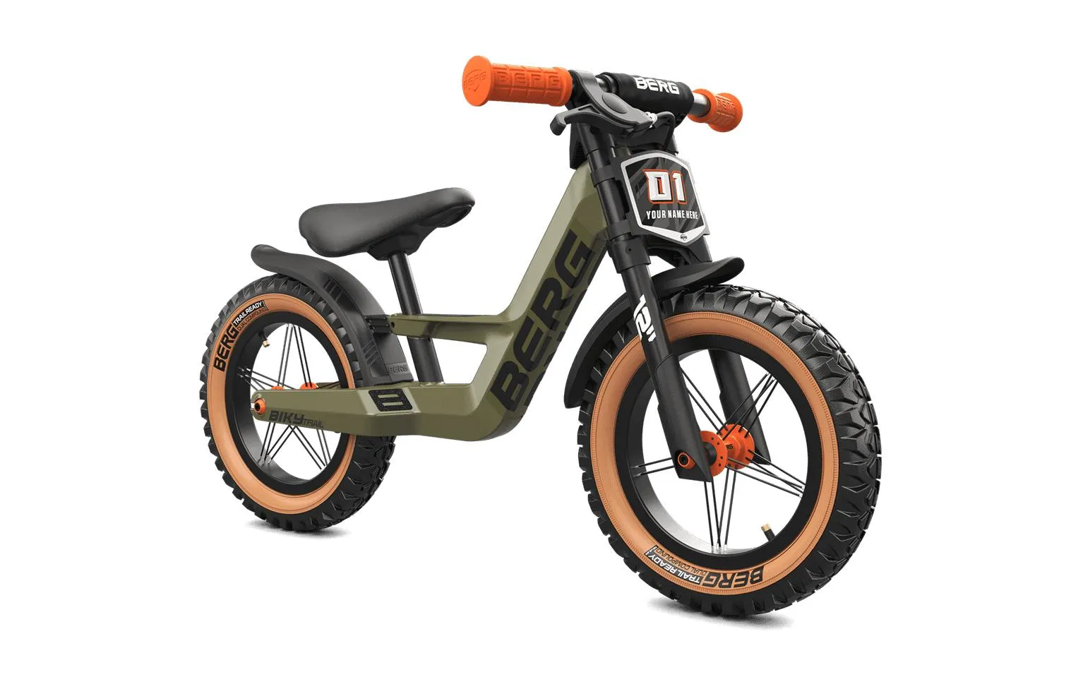 BERG Biky Trail Green Handbrake