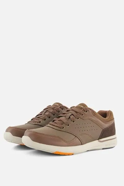 Skechers Elent- Velago Sneakers bruin Leer