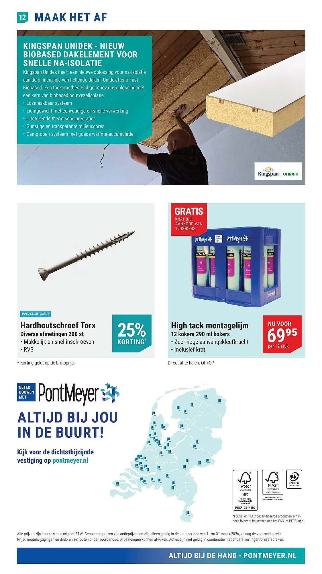 Pontmeyer folder van 1 maart tot 31 maart 2026 - Folder pagina 12