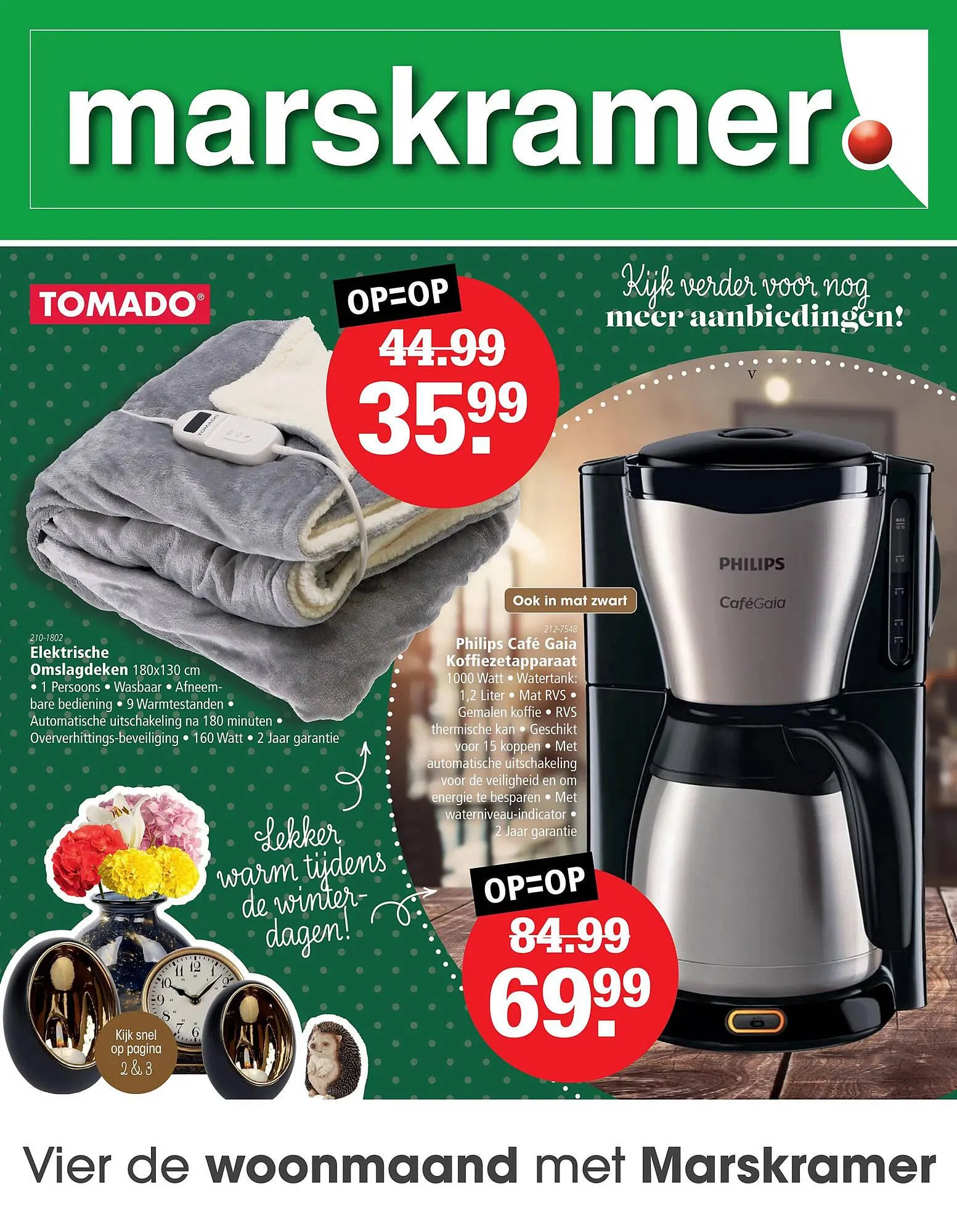 Marskramer folder van 30 september tot 16 oktober 2023 - Folder pagina 1