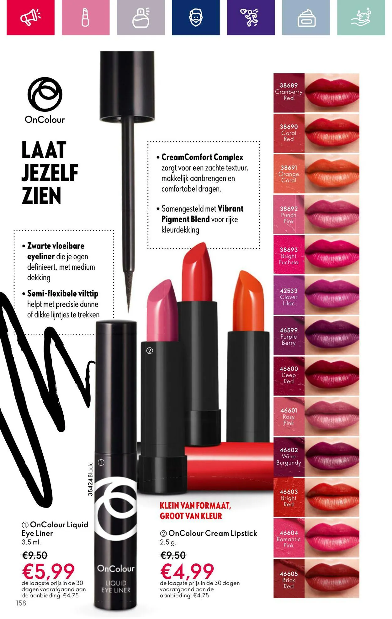 Oriflame Actuele folder van 29 november tot 19 december 2023 - Folder pagina 158