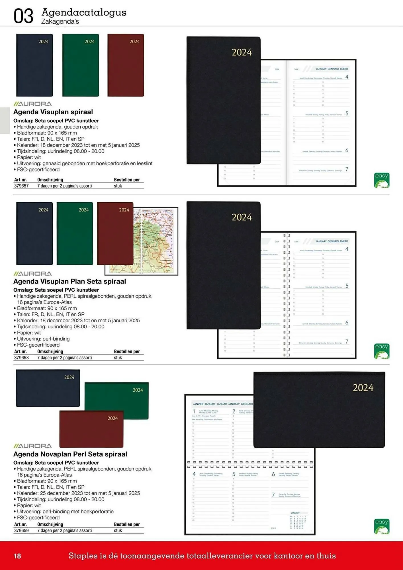 Staples folder van 17 november tot 31 december 2023 - Folder pagina 9