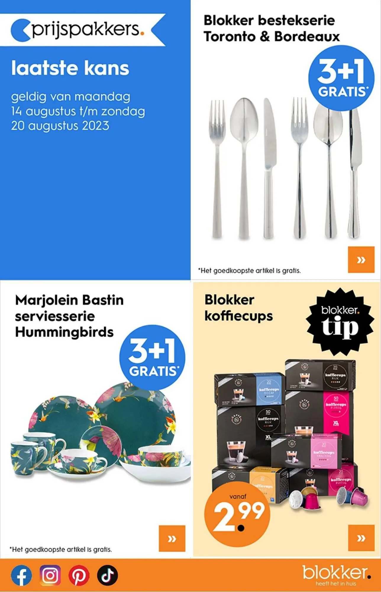 Blokker Folder van 14 augustus tot 27 augustus 2023 - Folder pagina 11