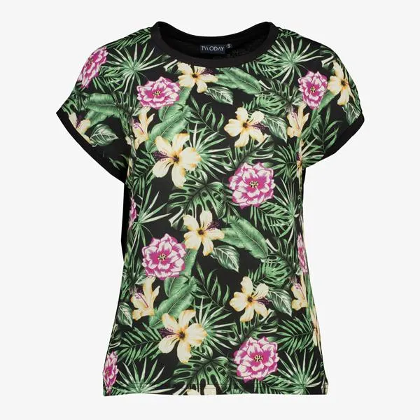 TwoDay dames T-shirt met bloemenprint