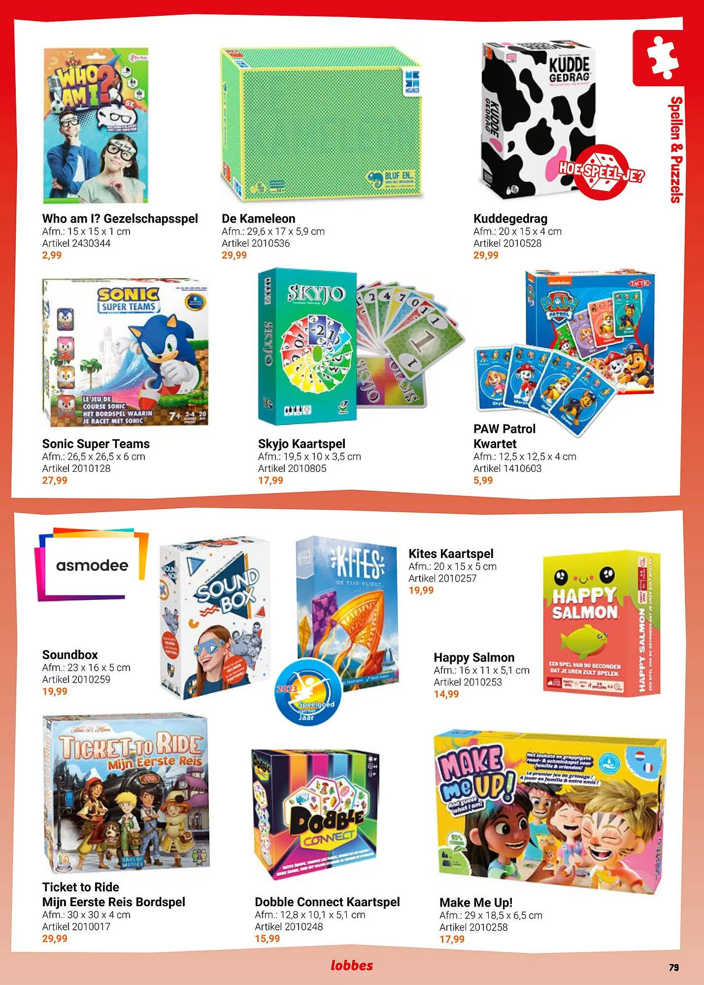 Lobbes folder van 17 september tot 31 december 2023 - Folder pagina 81