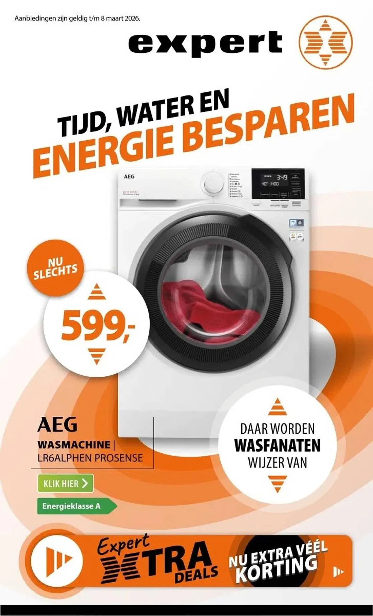 Expert folder van 1 maart tot 8 maart 2026 - Folder pagina 1