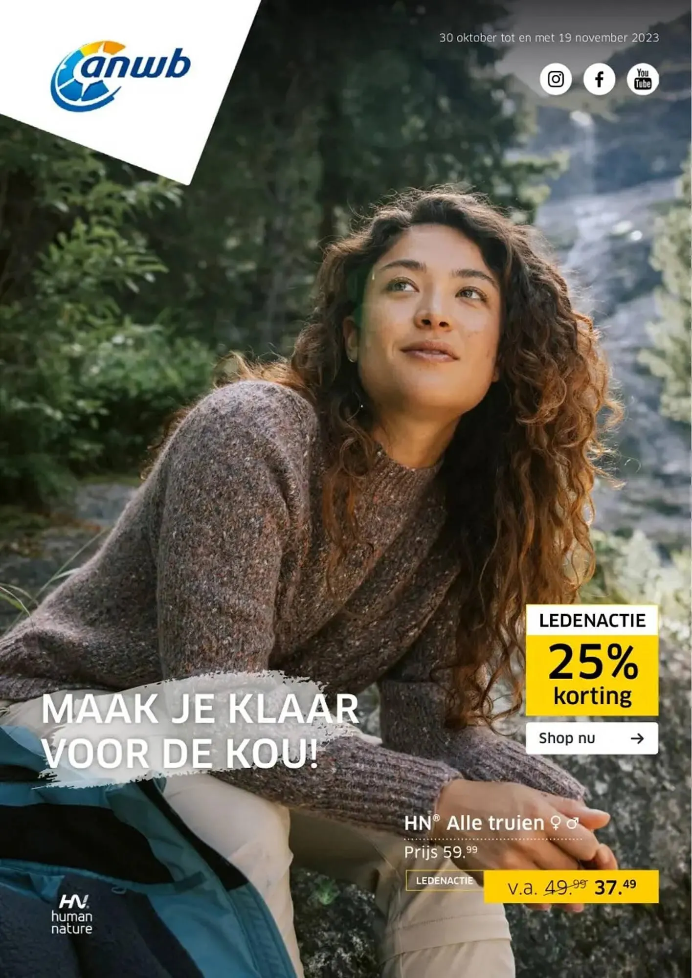 ANWB folder van 30 oktober tot 19 november 2023 - Folder pagina 1