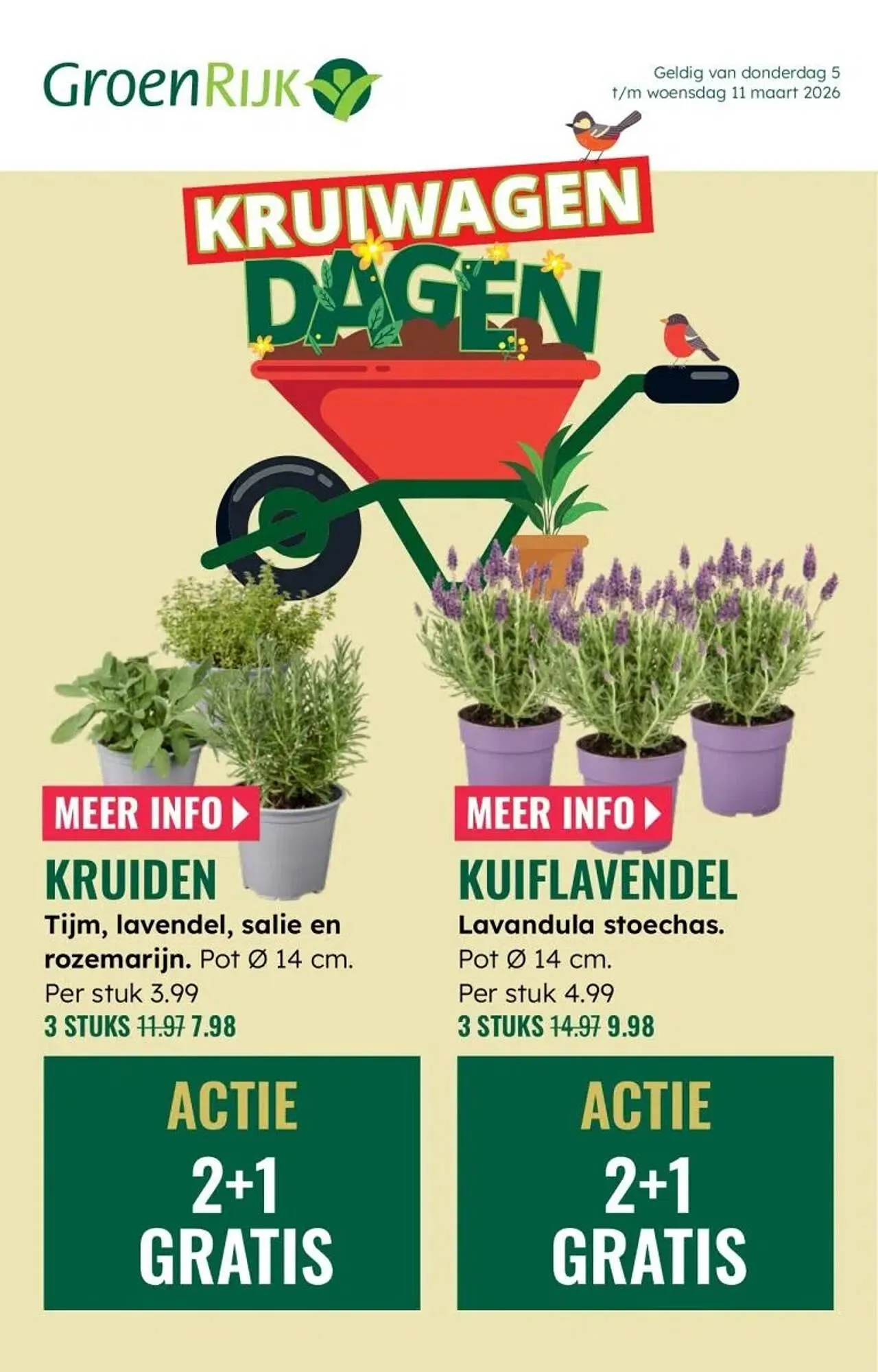 GroenRijk folder van 5 maart tot 11 maart 2026 - Folder pagina 1