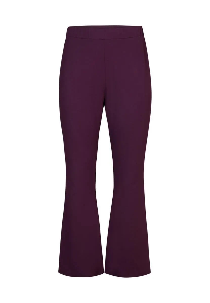 Broek flared paars 32"
