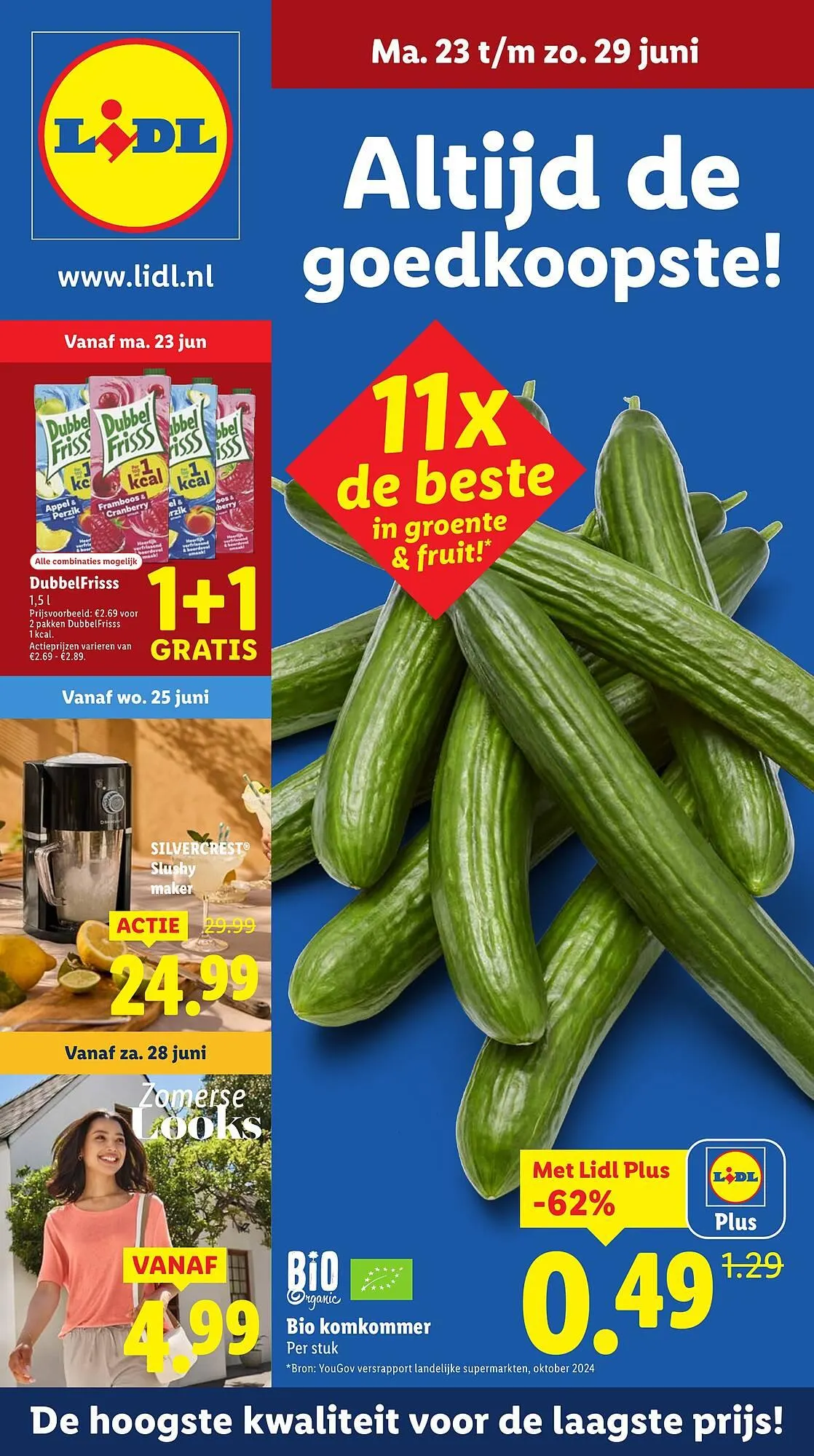 Lidl folder van 23 juni tot 29 juni 2025 - Folder pagina 1