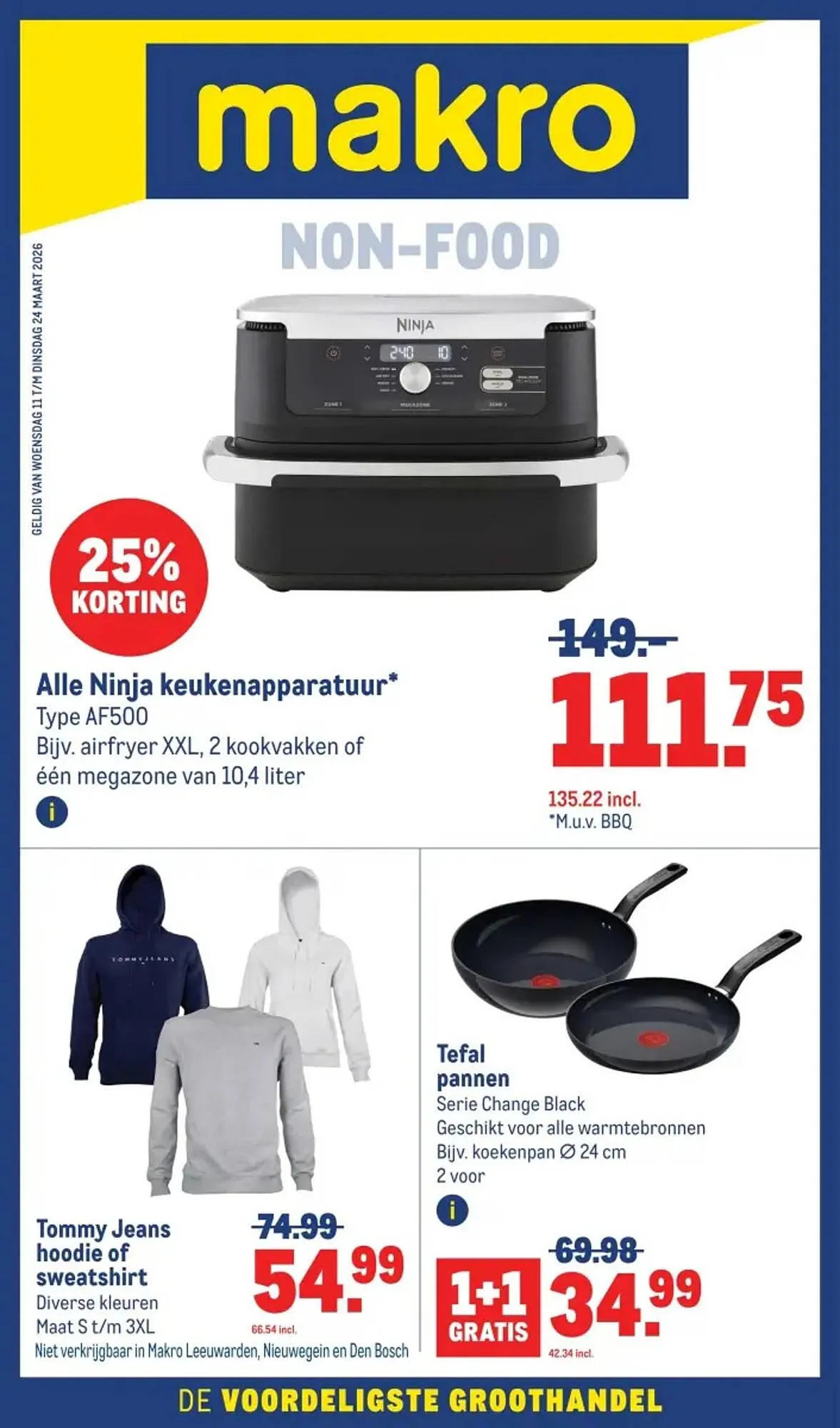 Makro folder van 11 maart tot 24 maart 2026 - Folder pagina 1