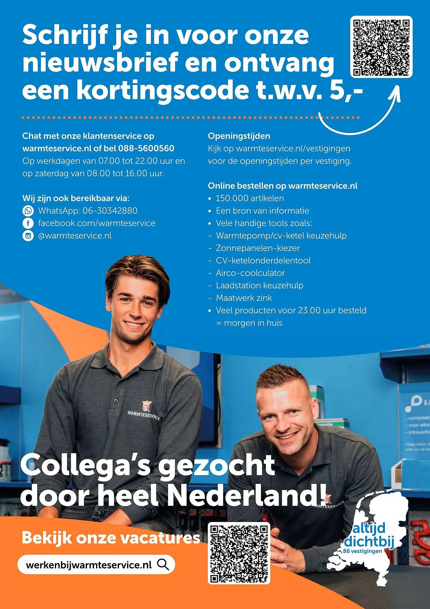 Warmteservice folder van 1 januari tot 31 maart 2024 - Folder pagina 20