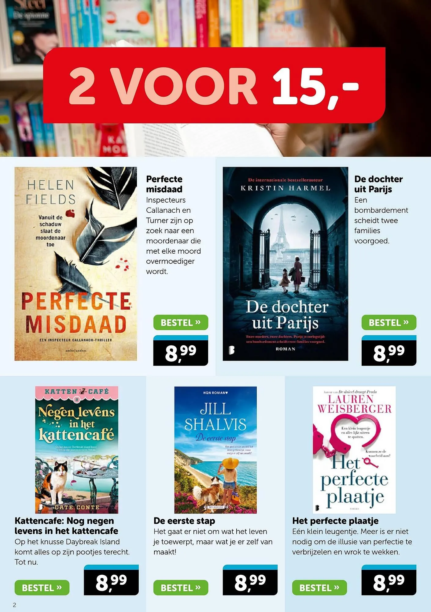 Boekenvoordeel folder van 11 januari tot 19 januari 2025 - Folder pagina 2