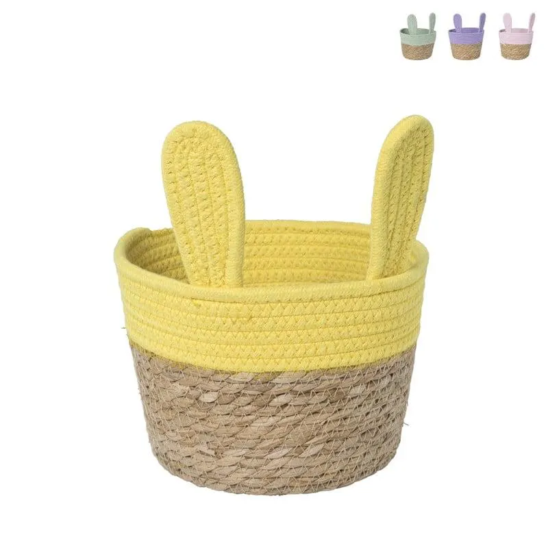 Mand colors met oren - diverse varianten - ø20x15 cm