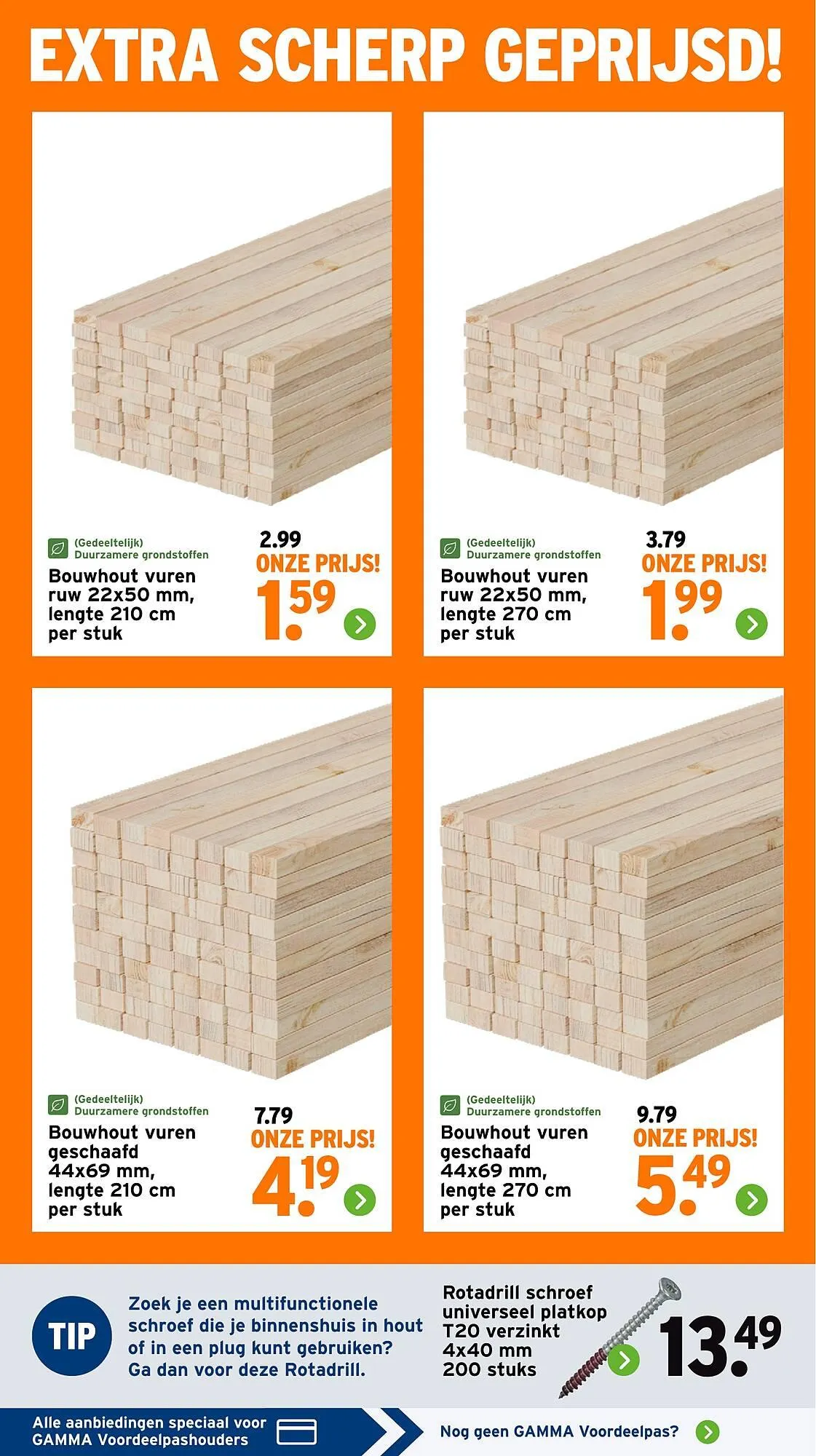 GAMMA folder van 23 maart tot 29 maart 2026 - Folder pagina 25