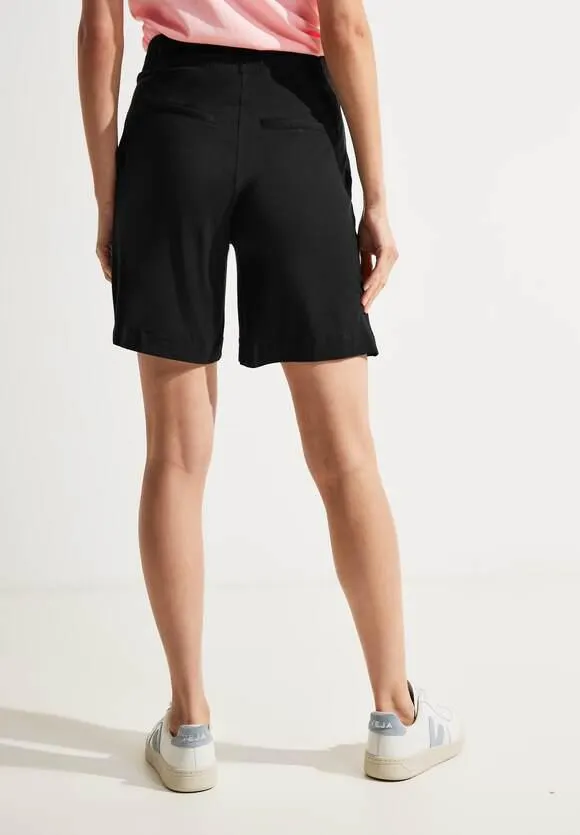Loose fit jersey short