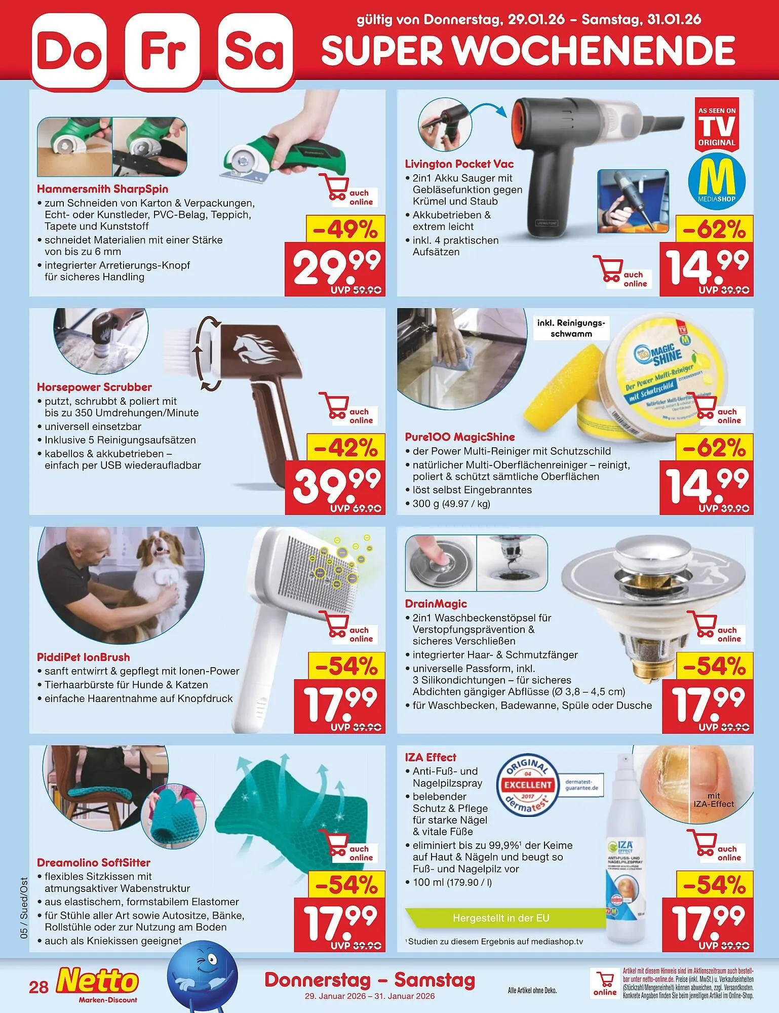 Netto Marken-Discount DE folder van 26 januari tot 1 februari 2026 - Folder pagina 38