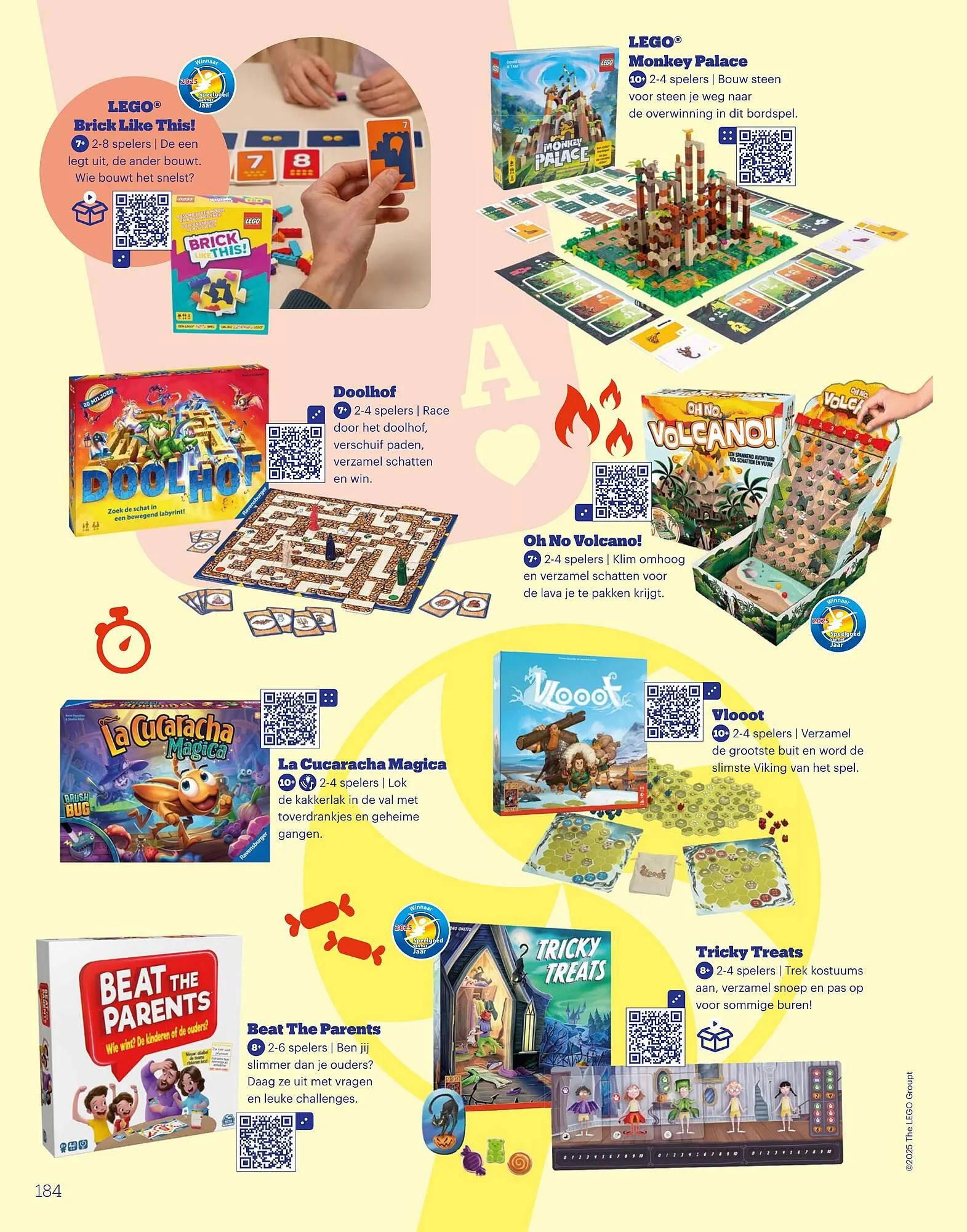 Bol.com Speelgoedboek 2025 van 6 oktober tot 25 december 2025 - Folder pagina 184