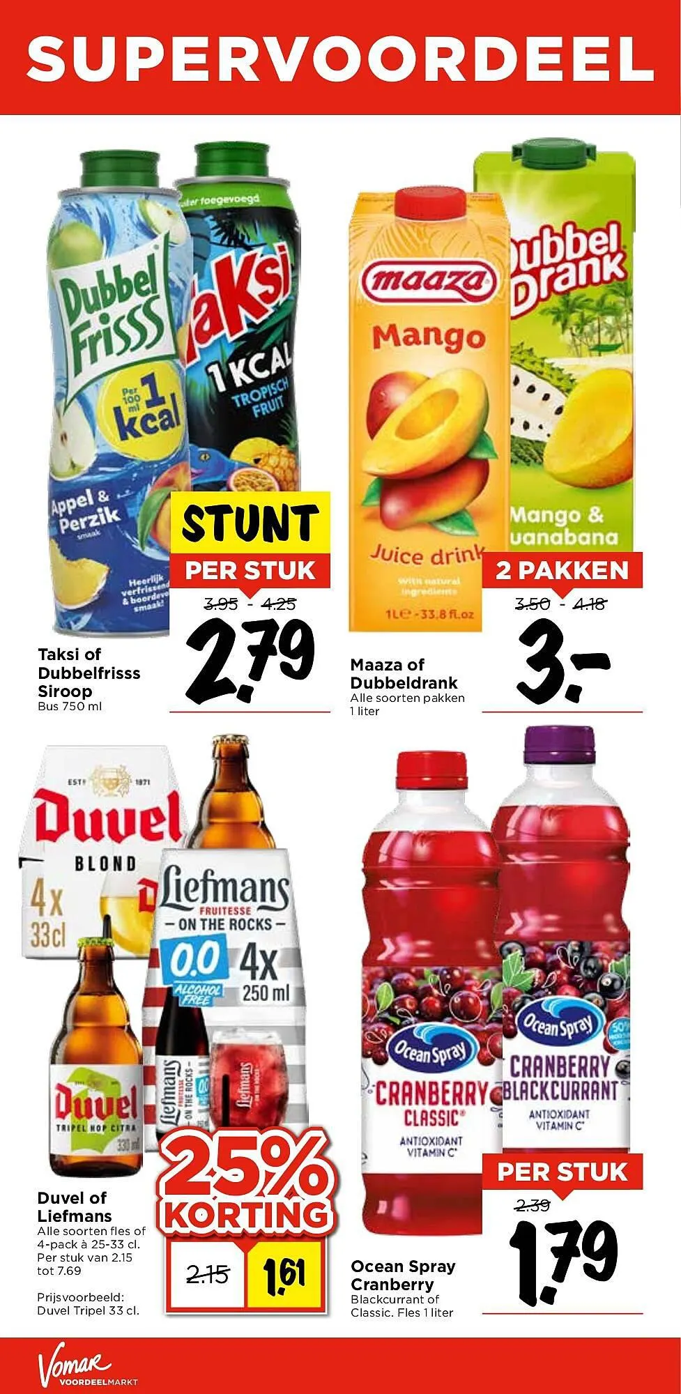 Vomar Voordeelmarkt weekend folder van 21 maart tot 23 maart 2024 - Folder pagina 29