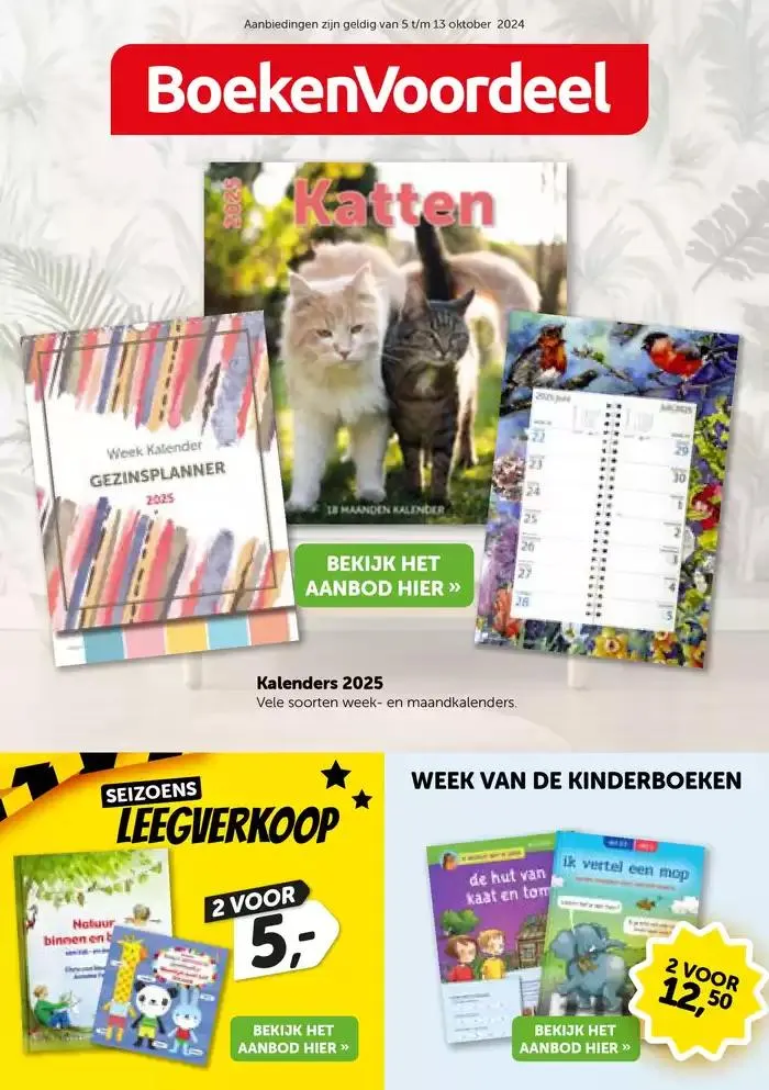 Folder Boekenvoordeel - 1