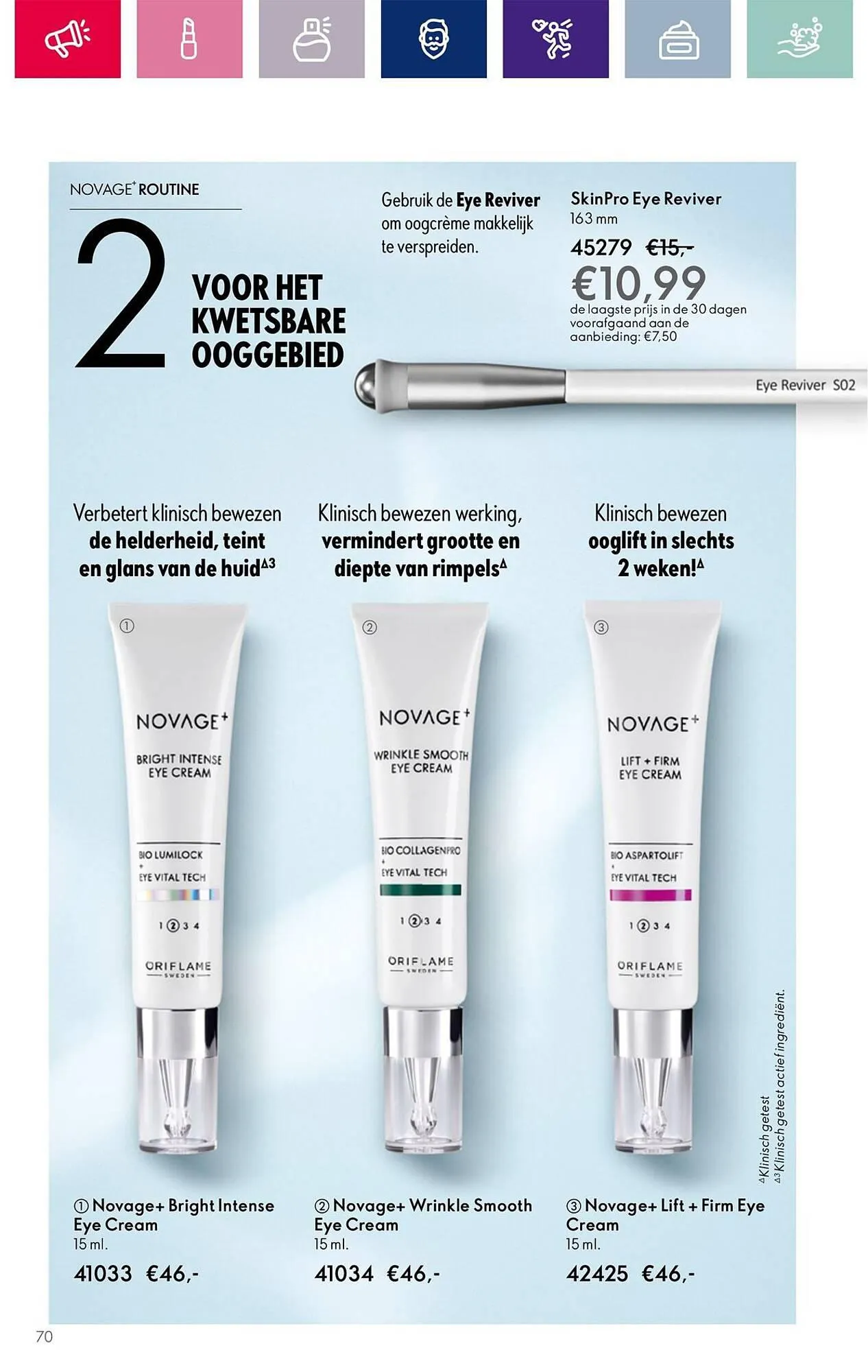 Oriflame folder van 1 december tot 19 december 2023 - Folder pagina 70