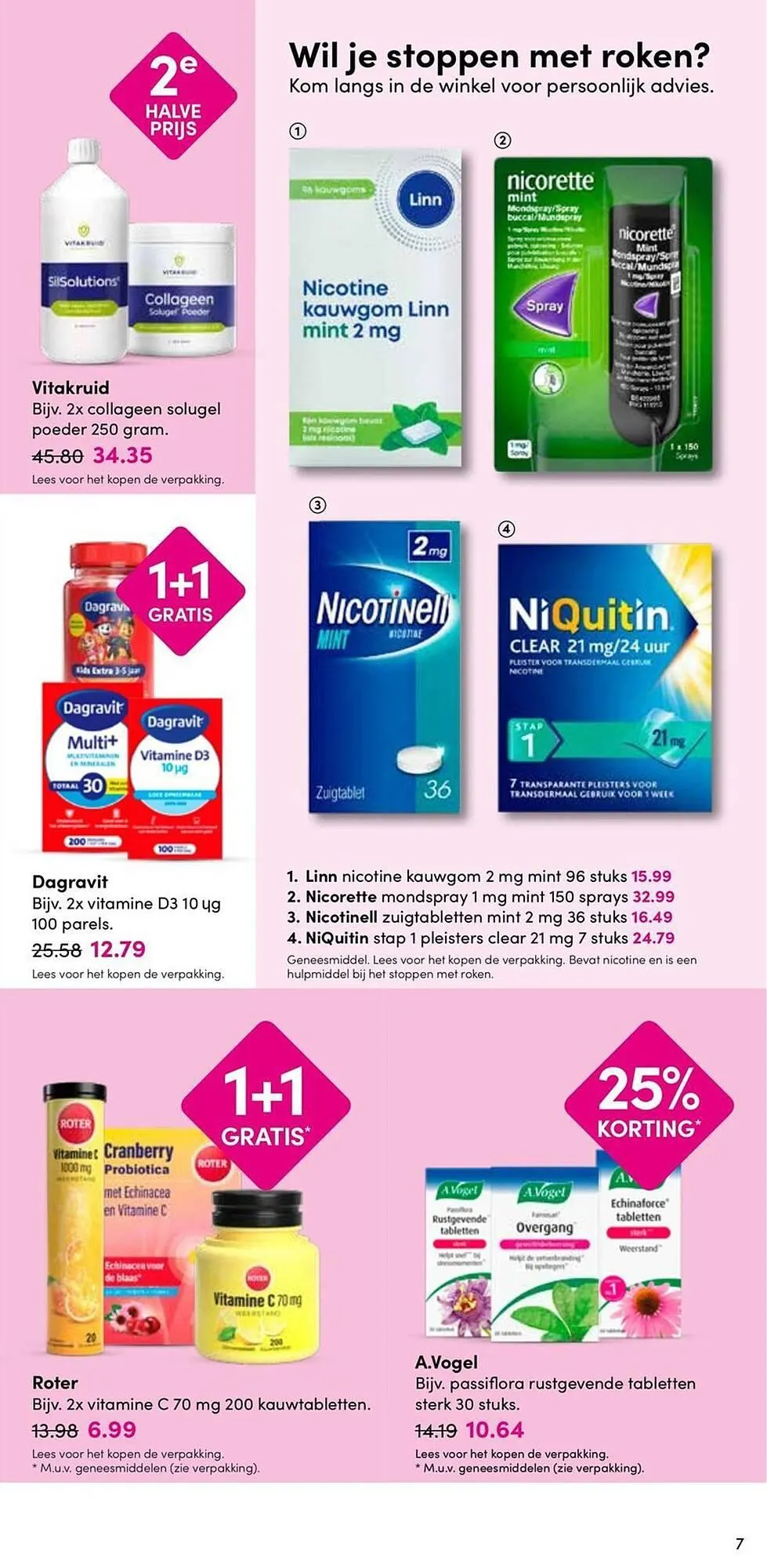 Drogisterij Visser folder van 12 januari tot 25 januari 2026 - Folder pagina 7