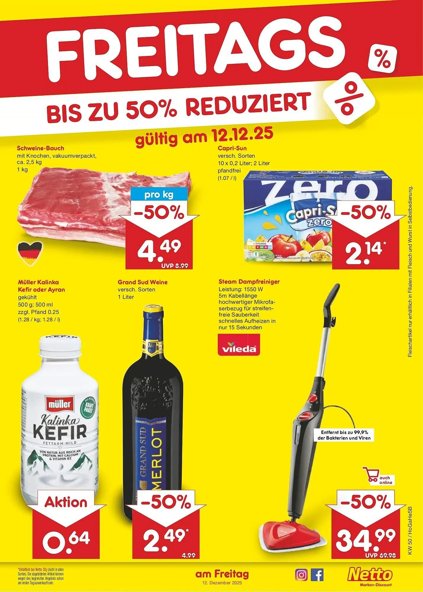 Netto Marken-Discount DE folder van 8 december tot 13 december 2025 - Folder pagina 47