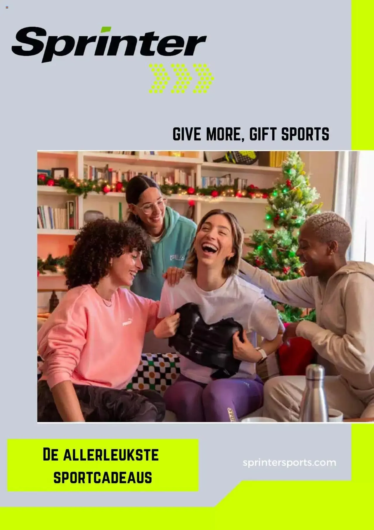 Sprinter - Folder van 29 november tot 31 december 2023 - Folder pagina 1