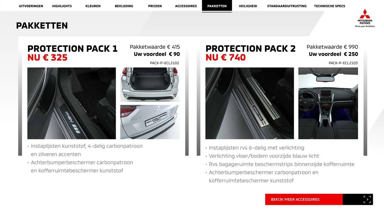 Mitsubishi Eclipse Cross Phev van 24 april tot 24 april 2025 - Folder pagina 15