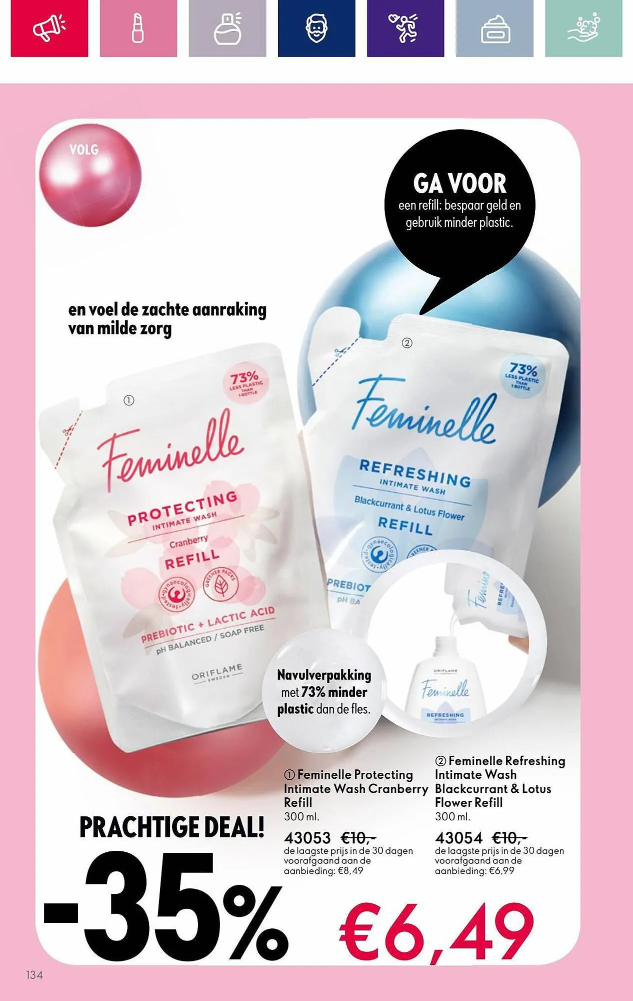 Oriflame folder van 25 oktober tot 7 november 2023 - Folder pagina 134