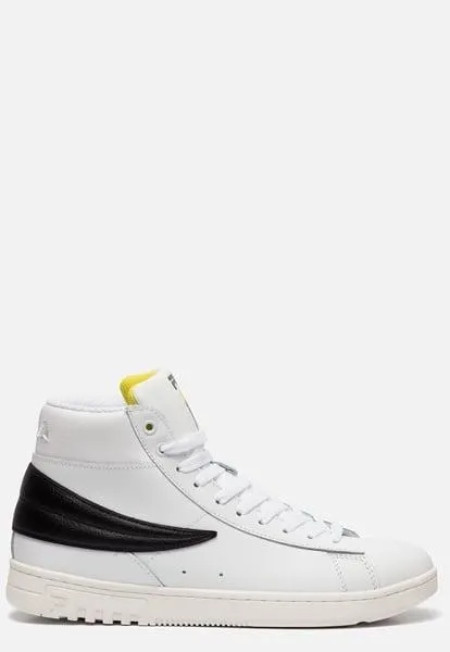 Fila Highflyer L Mid Sneakers wit Imitatieleer