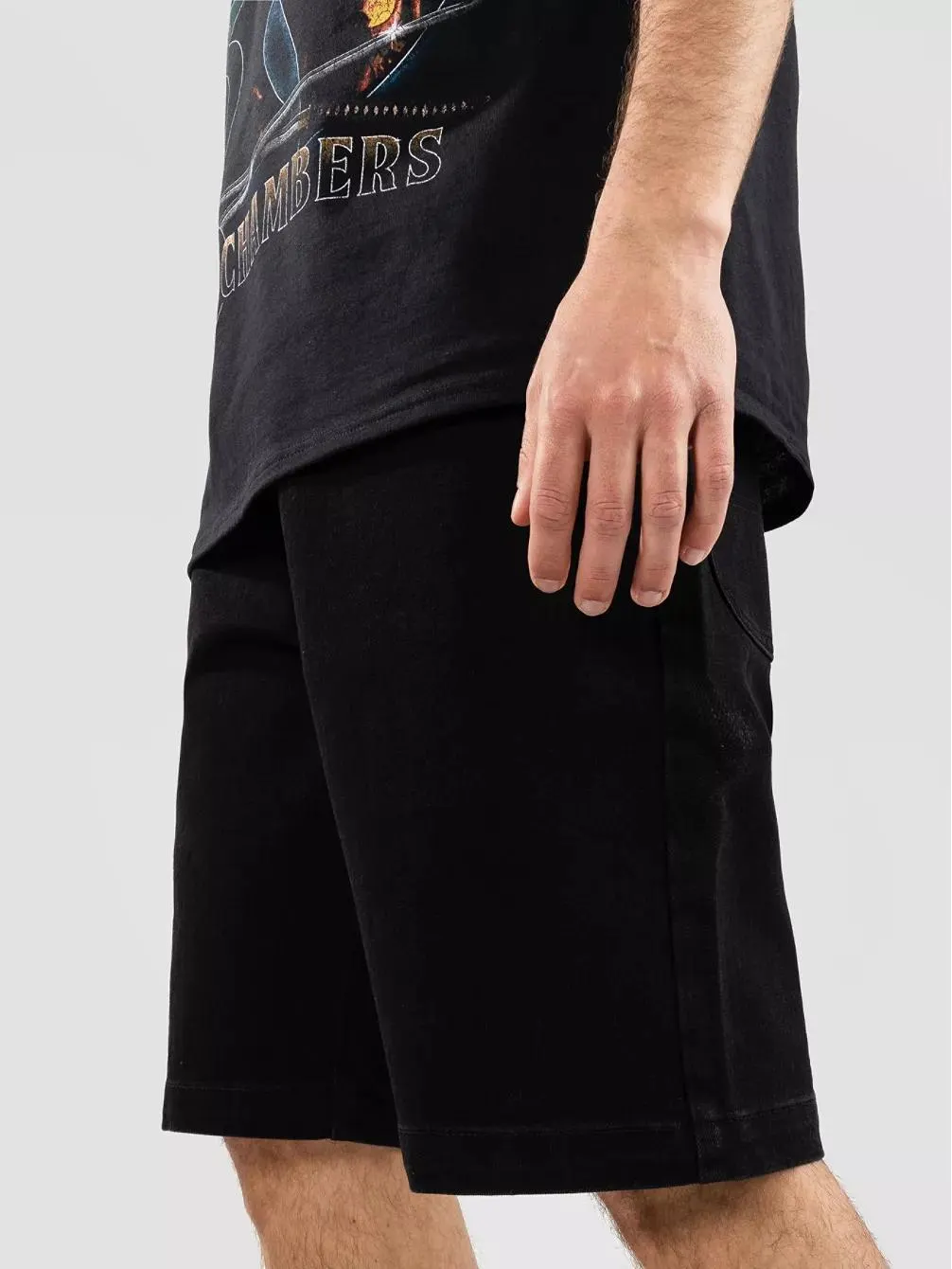 Wingville Loose Denim Shorts