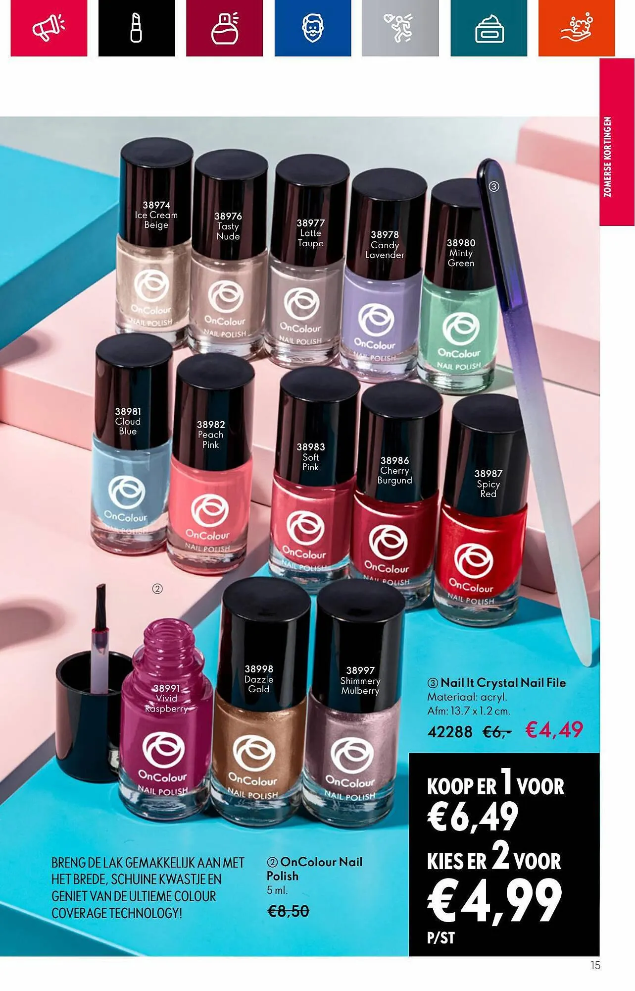 Oriflame folder van 18 juli tot 1 augustus 2023 - Folder pagina 15