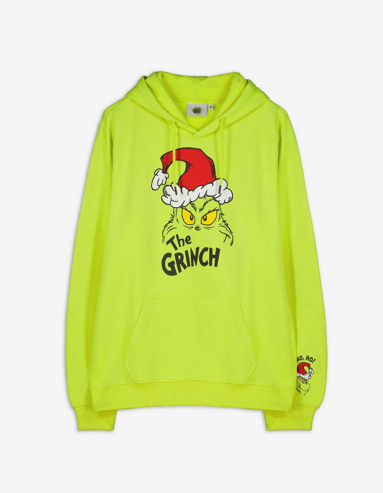 Mikina s kapucí - Grinch - sv. zelena